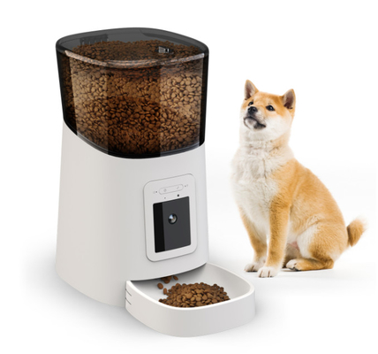 WiFi Smart Pet Feeder Cats Dogs Ceramic Food Bowl With Camera​