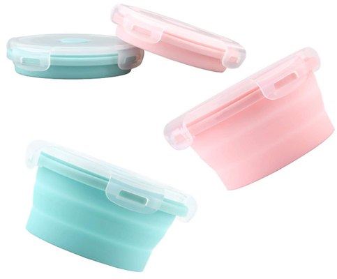 Silicone Collapsible Dog Bowls Food Water Travel Bowl