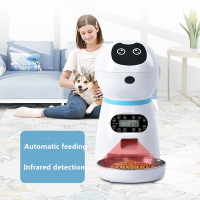 Intelligent Pet Feeder Bowls Automatic Delivery Recording Timing Ration
