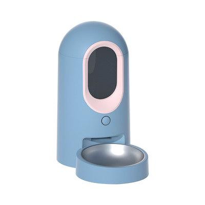 Stainless Steel Intelligent Pet Feeder Timing Quantitative Dual Purpose Moisture Proof