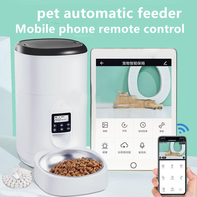 Intelligent Automatic Pet Feeder Bowls Neck Protecting Two In One