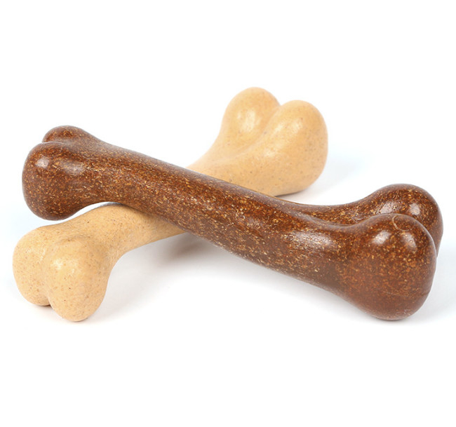 Natural Indestructible Pet Chew Toys Bones Heavy Beef Flavor For Puppies 50G