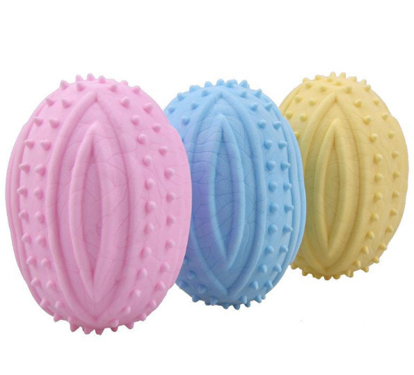 Tooth Brush Rubber Plastic Chew Toys For Dogs Small Medium Large Breeds