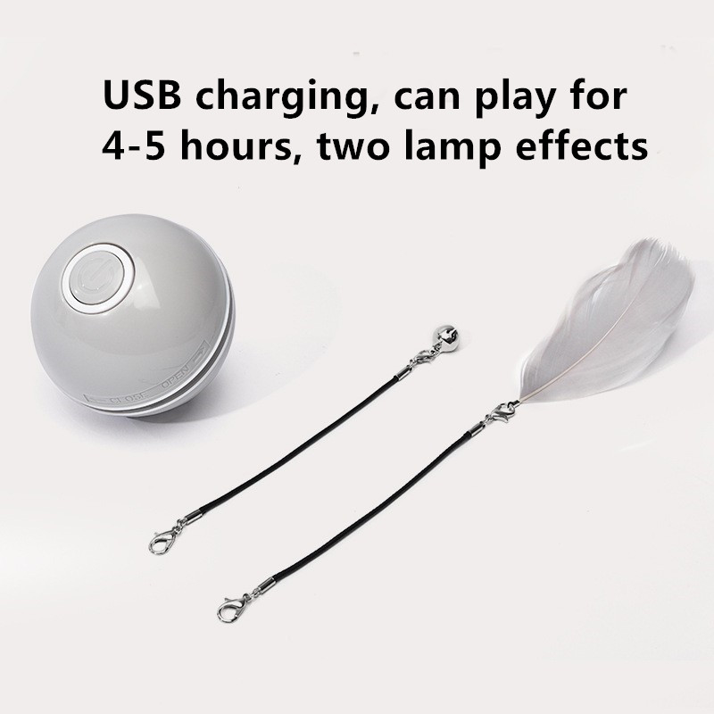 ABS Material Best Automated Cat Toys Electric Eco Friendly