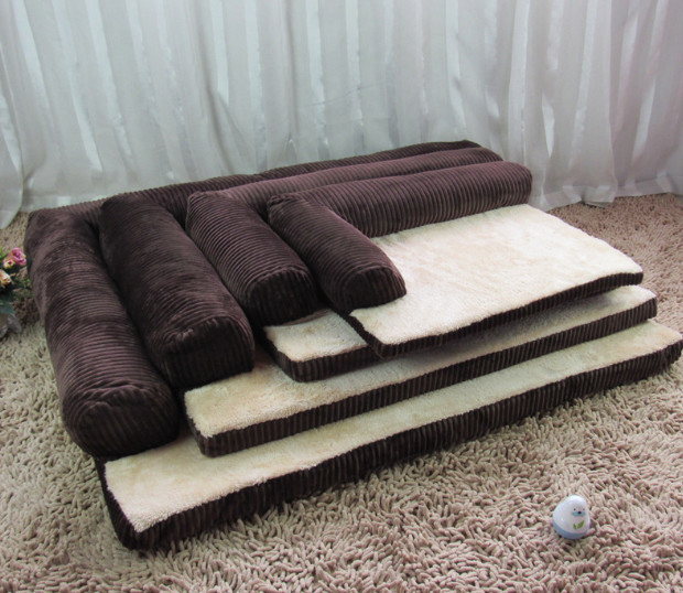 Plush Suede Comfy Couch Best Big Dog Beds With Removable Washable Cover