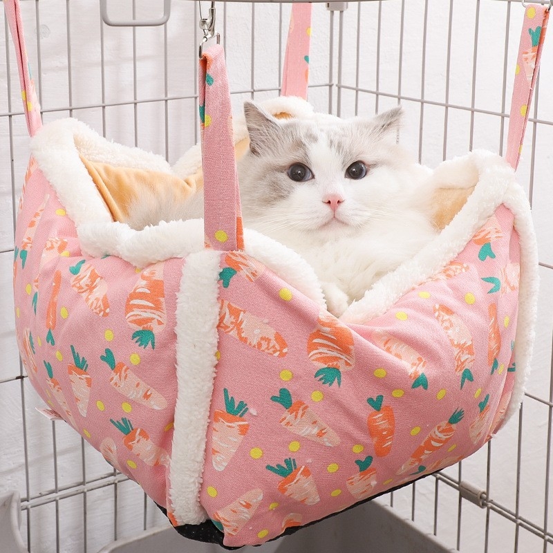 Cat Basket Cat Hammock Hanging Nest Hanging Cage Princess Dog Pet Bed For All Seasons