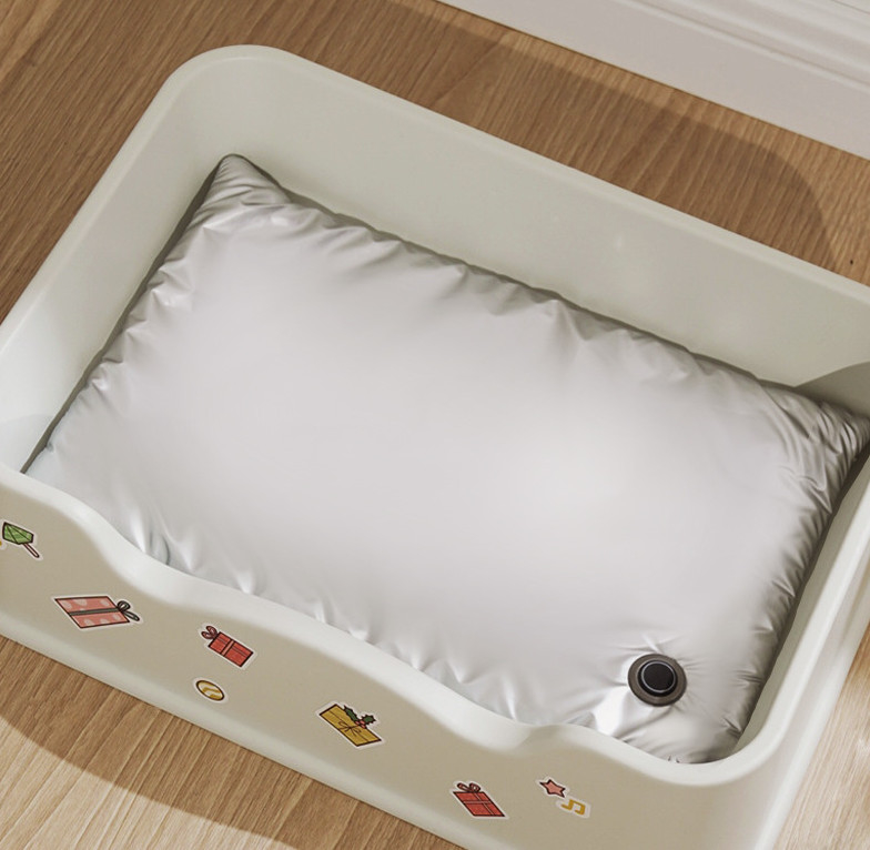 Adjustable Temperature Heated Pet Bed For Cats With 48-Hour Timer