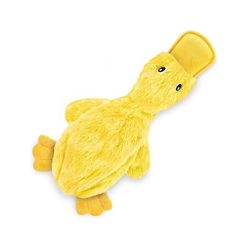 Pet Plush Toy Simulates noise Duck Large Toy Puzzle  Grinding Teeth Cleaning Teeth chew