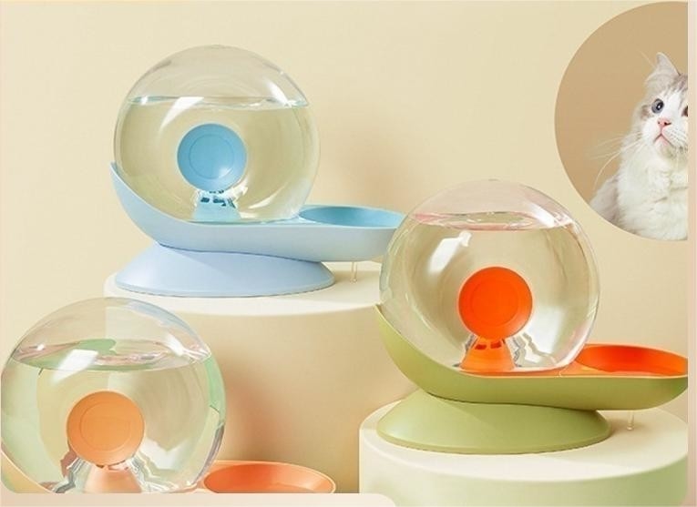 Pet Water Dispenser Does Not Plug In The Electric Flow Water Automatically Fountain Water Bowl For Cat Dog