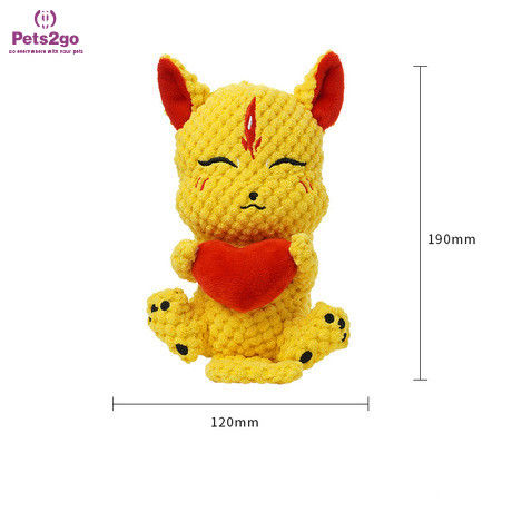 Interactive Play 215x155mm Fuzzy Puppy Play Toys