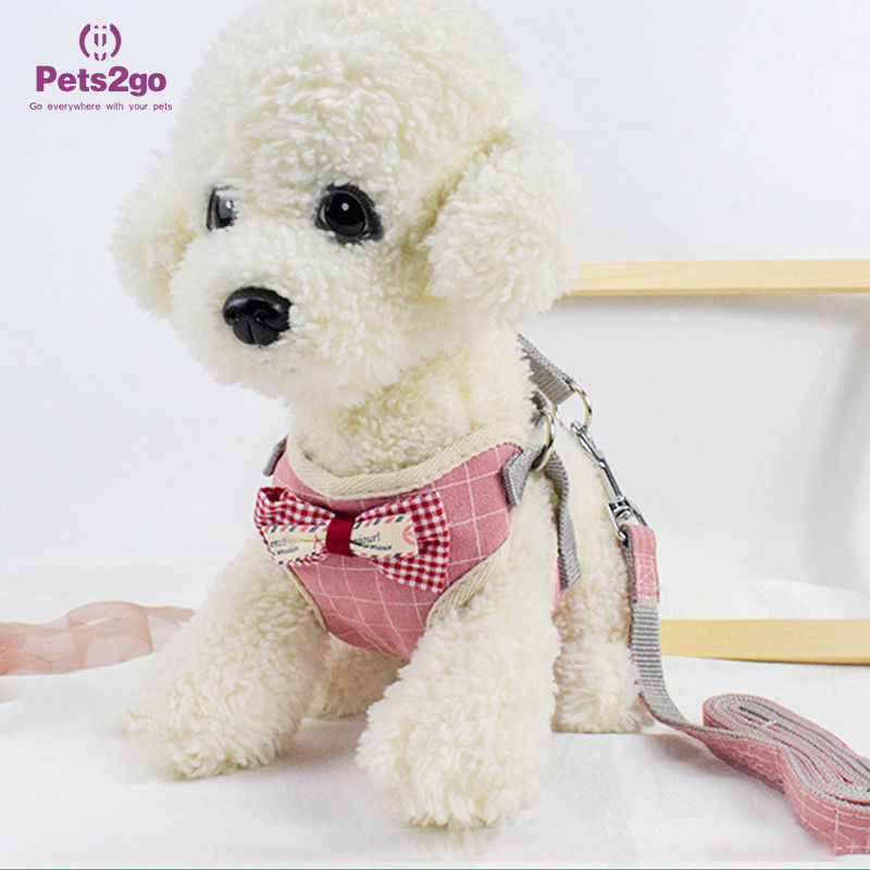 Comfort Custom Grey Dog Harness Vest Durable Dog Leash For Small Puppy