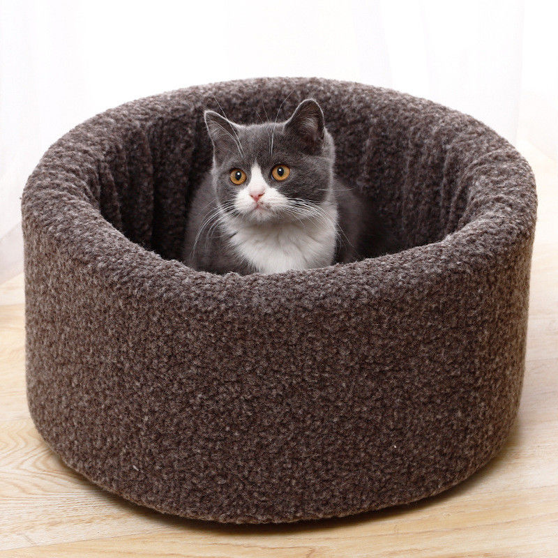 S Size Foam Pet Stocked Round Kennel For Dogs