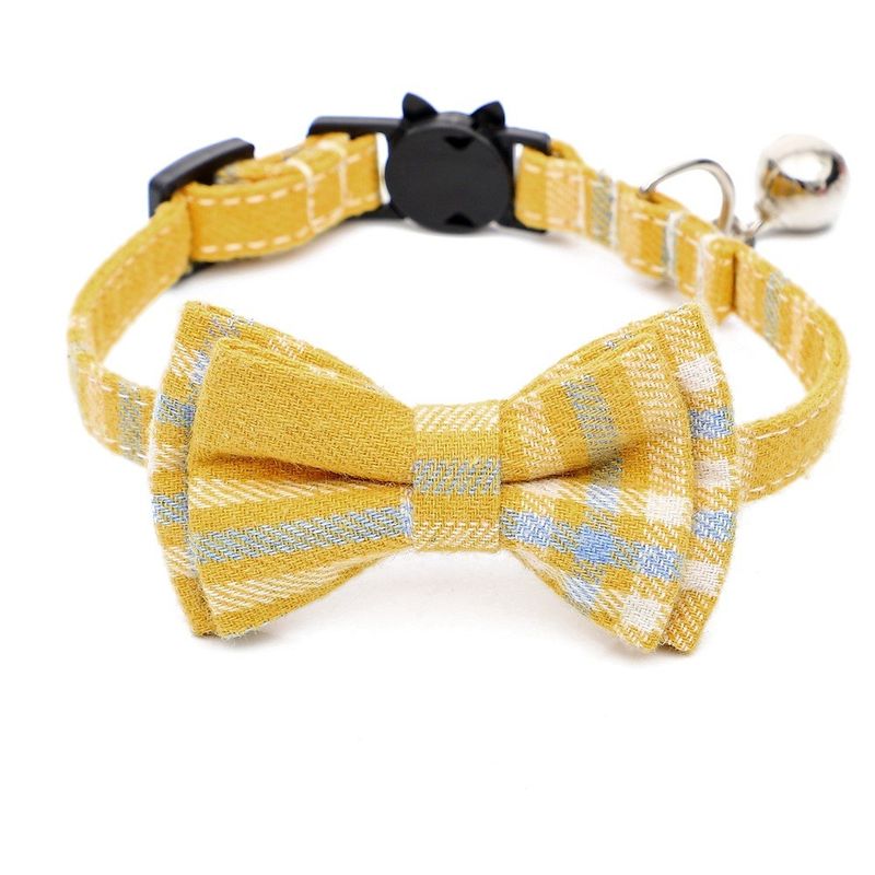 Dog Pure Cotton Plaid 28X1cm Pet Bow Tie