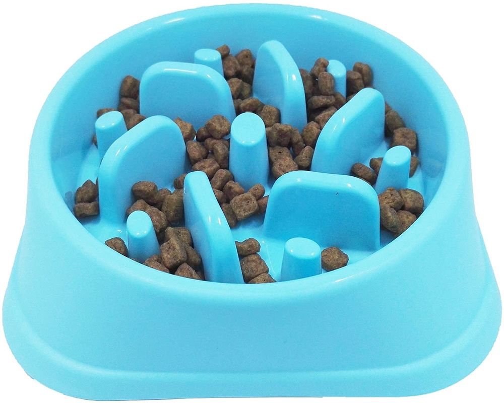 Non Toxic Preventing Choking Slow Eating Pet Bowl For Dog