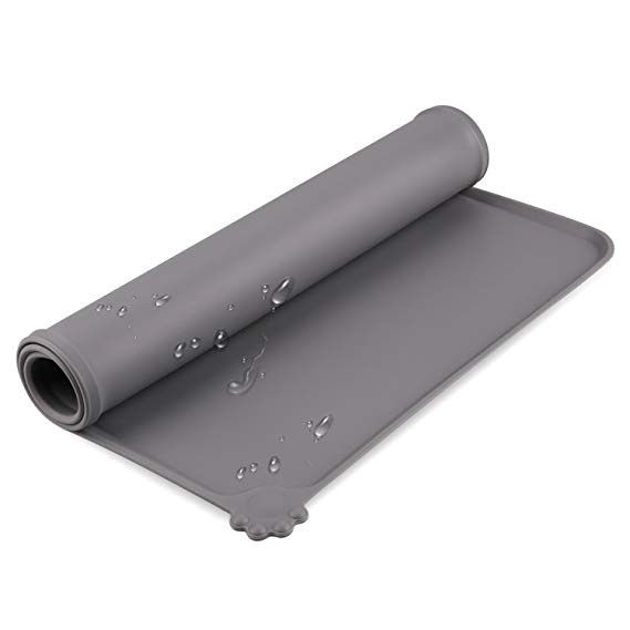 Dog 18.5" X 11.5" Dishwasher Safe Silicone PET Feeding Mat