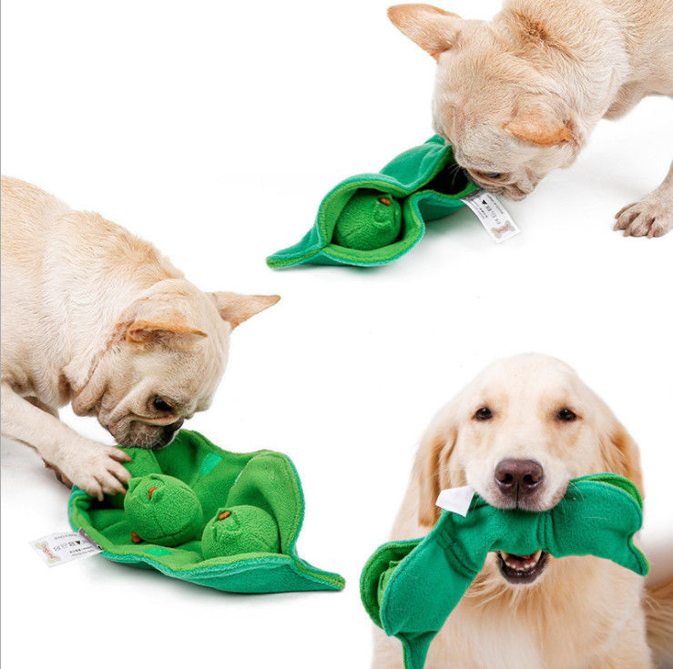 Polar Fleece Dog Sniffing Mat Odm Interactive Plush Toys For Pets
