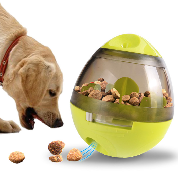 Interactive Pet Food Dispensing Ball Puzzles Dog Toys