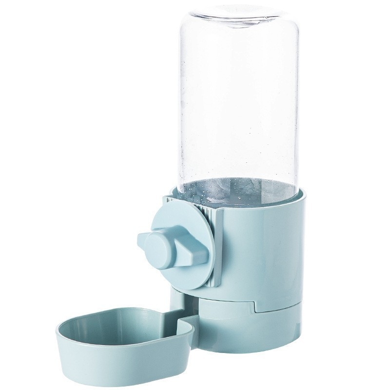 Dog Automatic Feeder Cat Self-Feeding Machine Dog Food Cat Bowl Food Bowl Anti-Overturn Pet Iron Cage Hanging Bowl