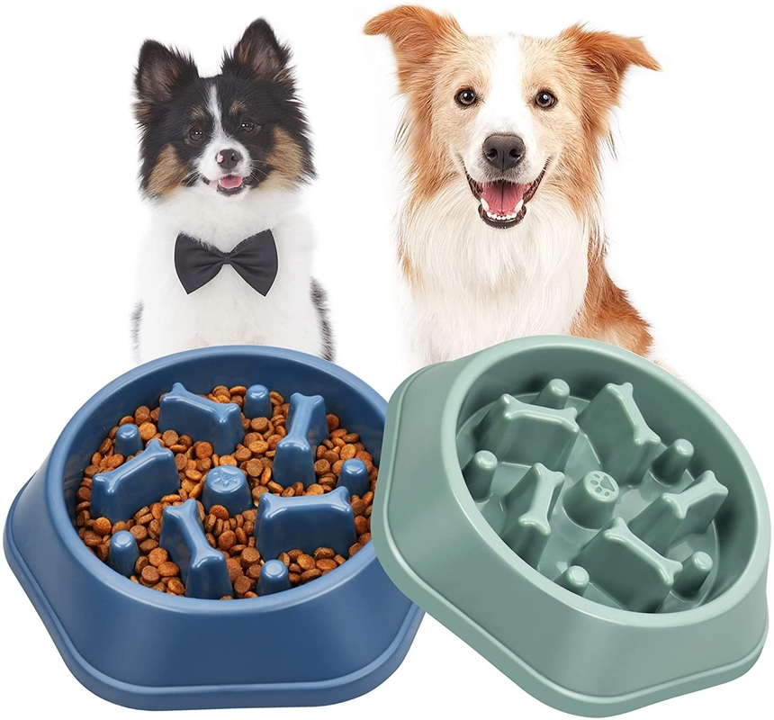 Interactive Slow Feeder Bowl Anti Chocking For Small Medium Dogs