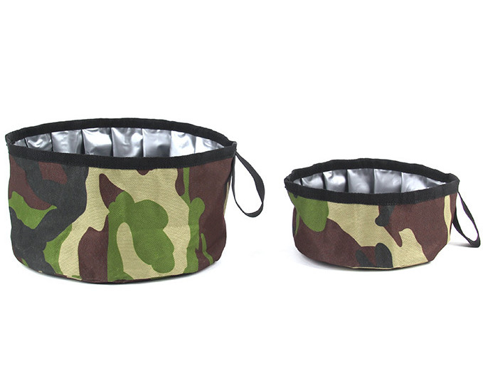Collapsible Portable Dog Water Food Bowls For Medium To Large Dogs