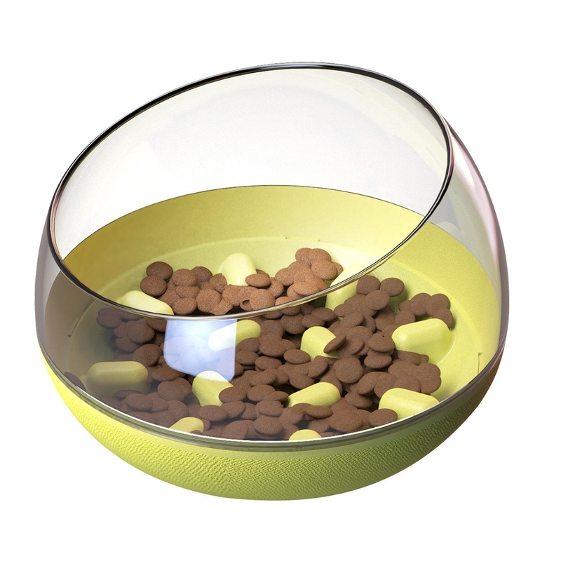 Pet Supplies Factory Amazon Slow Food Water Basin Dog Food Basin Tableware Do Not Pour Slow Food Dog Bowl