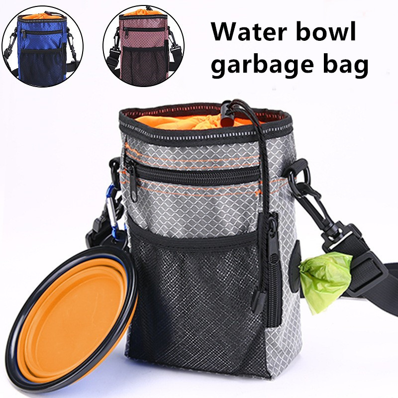 Outdoor Oxford cloth Pet Snack Bag Multifunctional Training Waist Bag