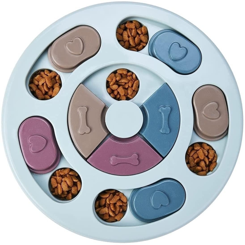 ABS Pet Slow Feeder Food Interactive Dog Puzzle Toys