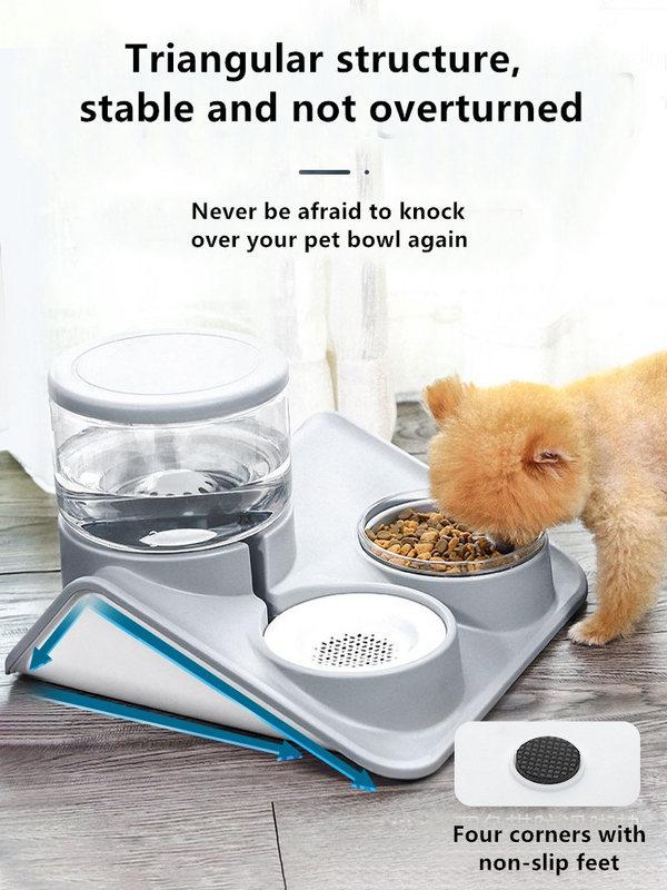 Mobile Automatic Water Feeder Non Wet Mouth Pet Water Drinking Artifact