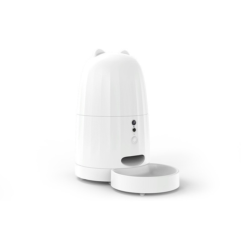Timing Quantitative Intelligent Automatic Pet Feeder Remote Video Control For Dog Cat